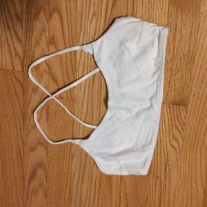 Brand New Wholesome Culture white bralette Sz M/L